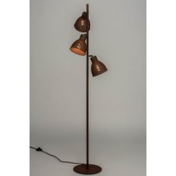 Stojací hnědá lampa Tyndall Rat