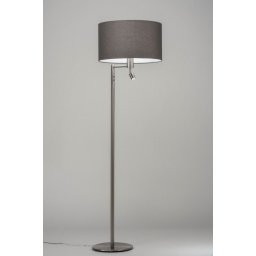 Stojací designová šedá lampa La Scale Grey