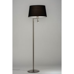 Stojací designová černá lampa La Scale Black Nuo