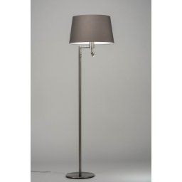 Stojací designová šedá lampa La Scale Grey Nuo