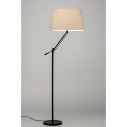 Stojací designová béžová lampa La Venta Crema