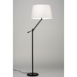 Stojací designová bílá lampa La Venta White