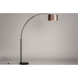 Stojací oblouková lampa Felt Taupe and Cooper