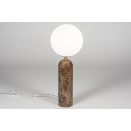 Stolní lampa Decastello Marmor Brown