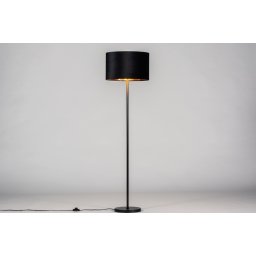 Stojací lampa Riteliotte Black and Gold