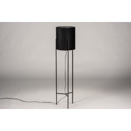 Stojací lampa Burnham Black