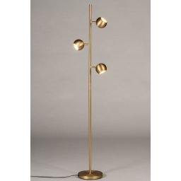 Stojací lampa Cupollo Retro Gold