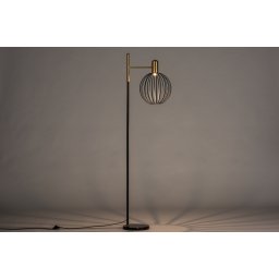 Stojací designová lampa Black Pin and Gold