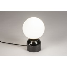 Stolní lampa Merlot Nero Marmor
