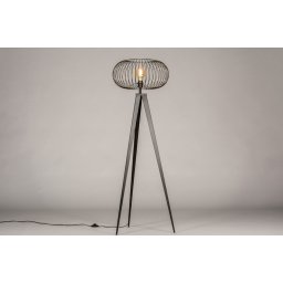 Stojací lampa Mayor Sydney Nero