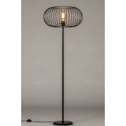 Stojací designová lampa Mayor Nero Classico