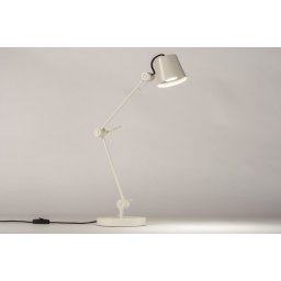 Stolní lampa Snap Fosca Bianca