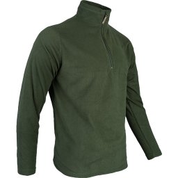 Mikina lehká FLEECE ZELENÁ vel. L