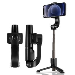 Selfie držák bezdratový Spigen S610W Gimbal Black
