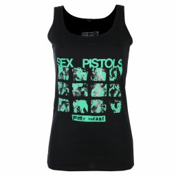tílko dámské Sex Pistols - Pretty Vacant - Black - ROCK OFF - SPTANK32LB