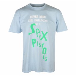 tričko pánské Sex Pistols - NMTB Drop Logo - LHT BLUE - ROCK OFF - SPTS31MLB