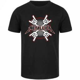 tričko dětské Metallica - Crosshorn - Black - multicolor - METAL KIDS - 649.25.8.999