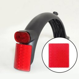 Reflexní nálepka na blatník Xiaomi Mi Electric Scooter 3/Pro2/1S/Essential červená