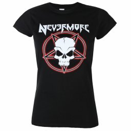 tričko dámské Nevermore - Tribalskull - ART-WORX - 054358-001