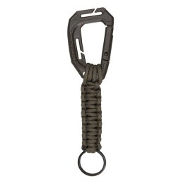 MIL-TEC karabina MOLLE s PARACORDEM ZELENÁ