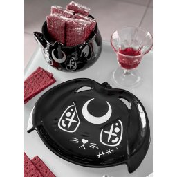 talíř KILLSTAR - Evil Bunny Cake - Black - KSRA005848