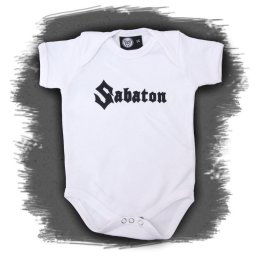 body dětské Sabaton - Logo - White - Metal-Kids - 455.30.7.8