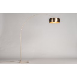 Stojací oblouková lampa Bond Gold Big