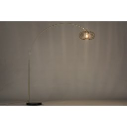 Stojací oblouková lampa Mayor Taupe