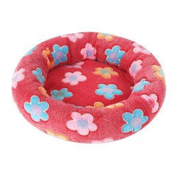 Pelíšek AMÉLIE DE LUXE 50cm kytičky