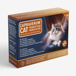 CAPRAVERUM CAT probioticum-prebioticum 30tbl
