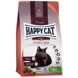 HAPPY CAT Sterilised Atlantik-Lachs 10kg