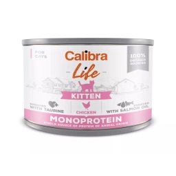 CALIBRA Cat Life Kitten kuře a kuřecí srdíčka 200g