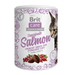 Brit Care Cat Snack Superfruits Salmon 100g