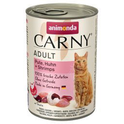 Animonda Carny Adult 400g krůta, kuře, ráčci