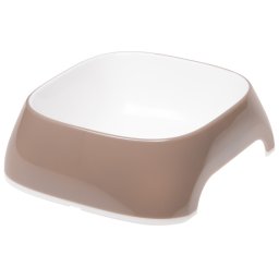 Miska plast GLAM SMALL 400ml béžová