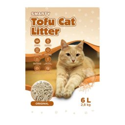 Smarty Tofu Cat Litter Original 6l