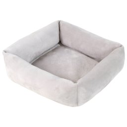 Pelíšek Cube 53x53cm stříbrný