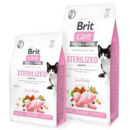 BRIT CARE Cat Grain Free Sterilized Sensitive 7kg