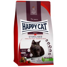 HAPPY CAT Sterilised Voralpen-Rind 10kg