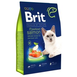 Brit Premium Cat by Nature Sterilized Salmon 1,5kg