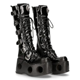 boty NEW ROCK - CRUST NEGRO - M.314-S5