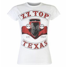 tričko dámské ZZ-Top - Texas 1962 - White - HYBRIS - ER-5-ZZT006-H70-14-WH