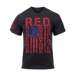Triko ATHLETIC FIT R.E.D. krátký rukáv ČERNÉ vel. S