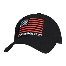 ROTHCO čepice R.E.D. baseball ČERNÁ