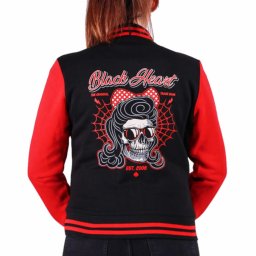 mikina dámská BLACK HEART - ANGELINA BS - BLACK - 12528