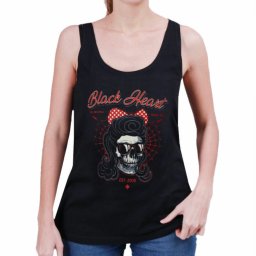 tílko dámské BLACK HEART - ANGELINA - BLACK - 12522
