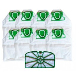 Sáčky JOLLY V5 MAX textilní antibakteriální a filtr 8+1ks