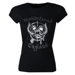 tričko dámské Motörhead - England - ROCK OFF - MHDMTS01LB