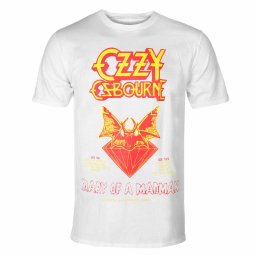 tričko pánské DIAMOND x OZZY OSBOURNE - Diary Of A Madman - White - B21DMPA205 WHT