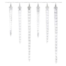 EMOS DCPC06 LED vánoční girlanda - rampouchy, 6 ks, 2 m